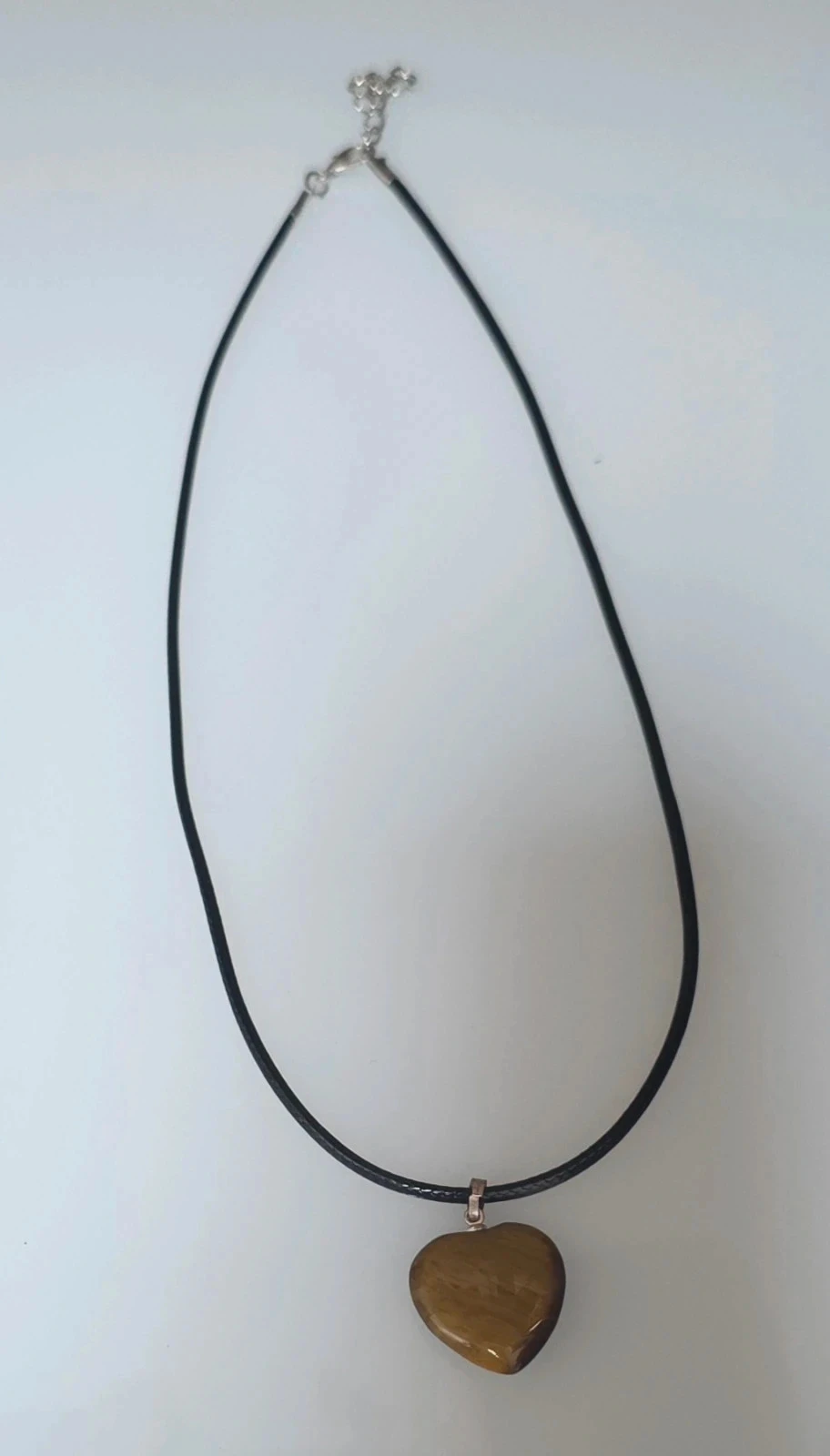 Tiger Eye Heart Pendant – photo 3